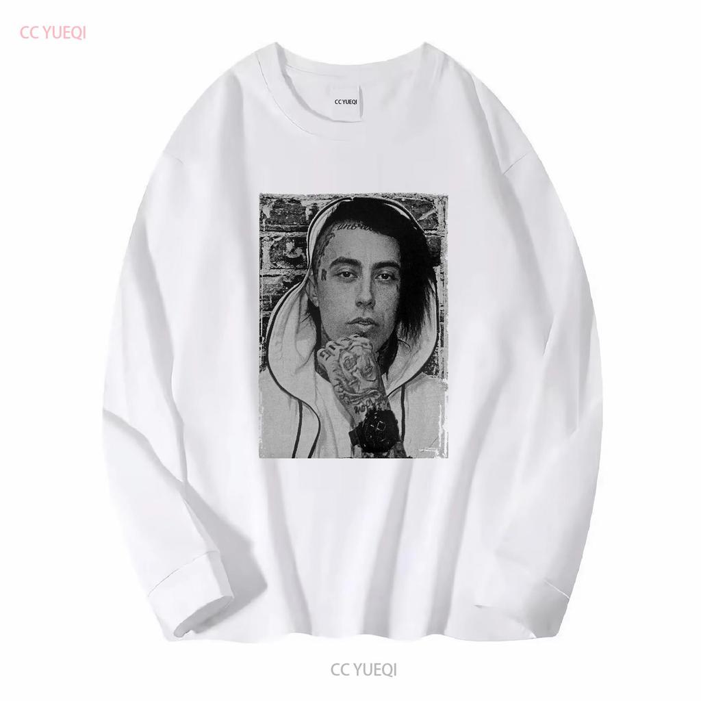 Ronnie Radke Falling In Reverse Band Schwarzes T-Shirt S bis 5XL 1PT1740 Lang- oder Kurzarm Vintage Gewaschen Designerkleidung