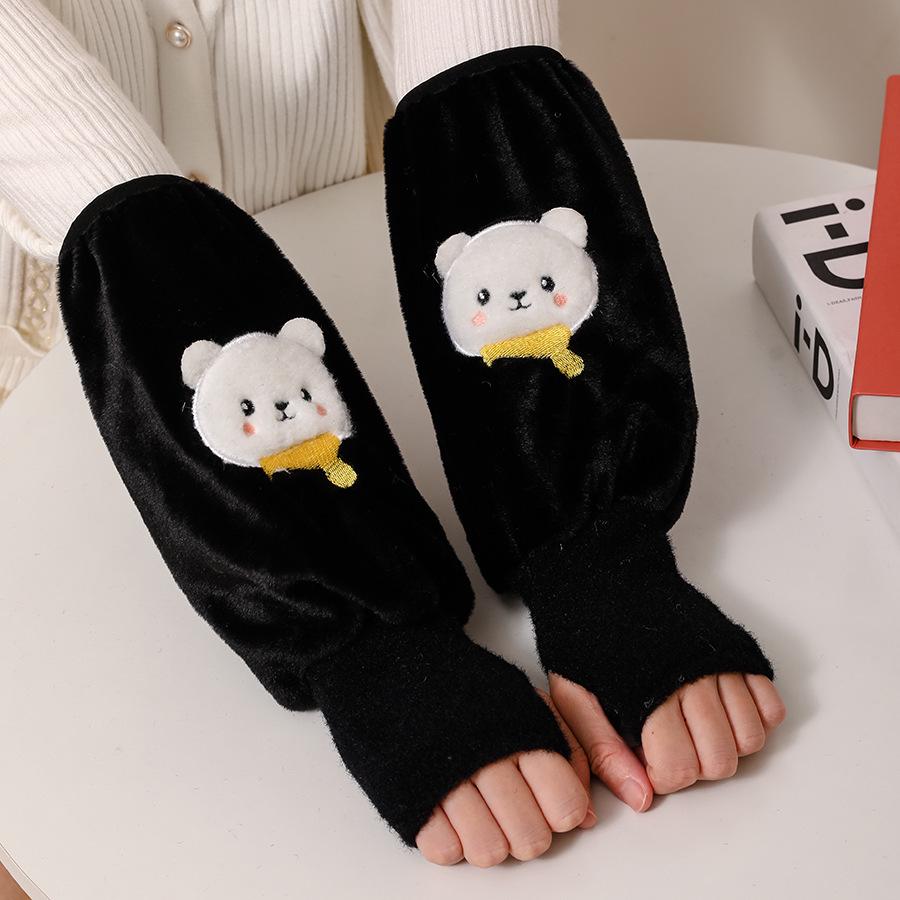 

Универсальные антигрязные согревающие рукава для рук для взрослых и детей - удлиненный стиль осень/зима для студентов и женщин 1 pair