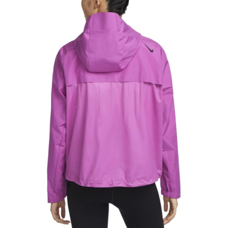Nike Aeroswift Storm-Fit Windproof Water-Resistant Breathable Sports Jacket Women Jackets Vivid-Purple Black FZ3397-518