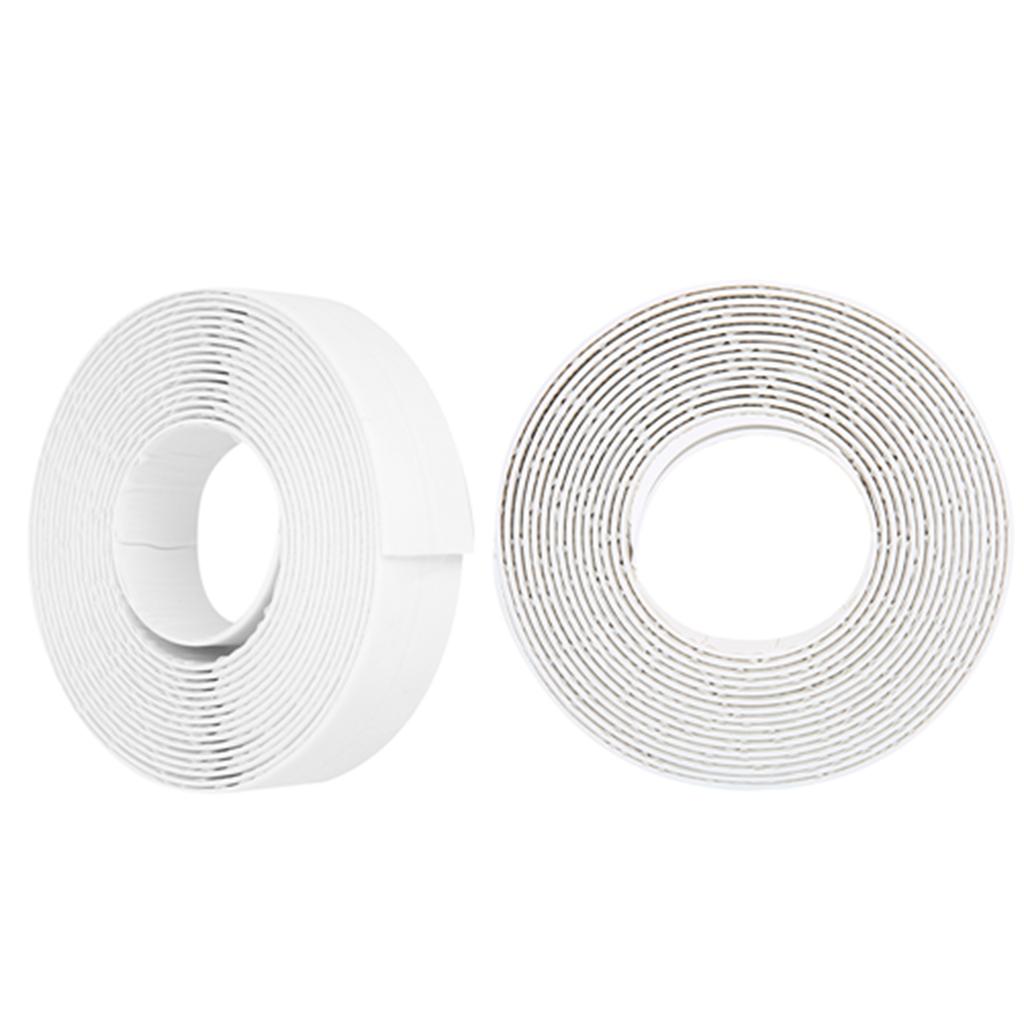 22mm White PE Kitchen Bathroom Gaps Waterproof Sealing Strip Stovetop Toilet Sticker Tape