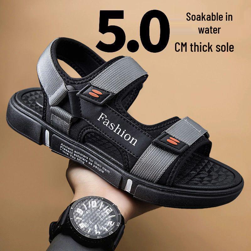 Men's Summer Sandals: Non-slip, Odor-resistant, Outdoor Sports & Driving Footwear for the Beach