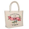 Beach Bag - PLANETEE - The Affairs of a Hell of a Aline - Cotton - Large Capacity - Printed In France