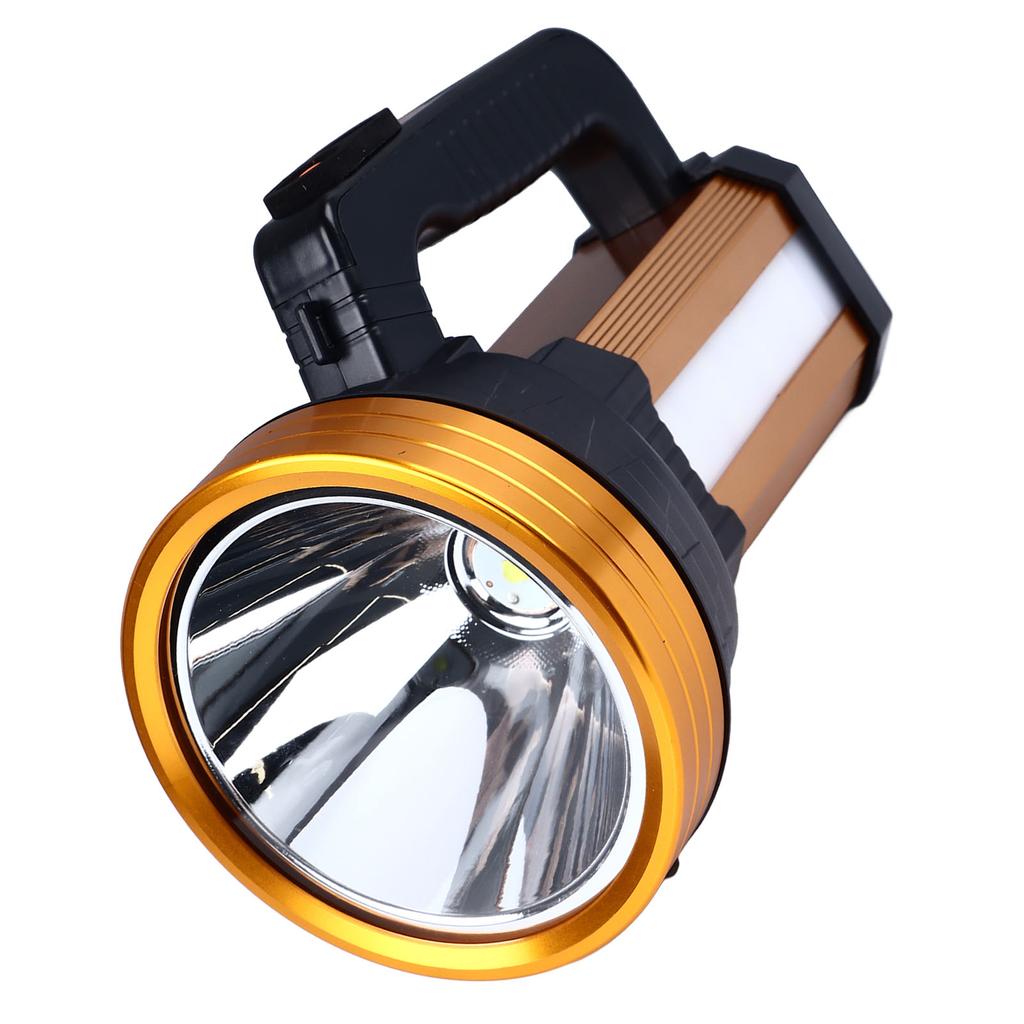 15W Outdoor Flashlight 1000mAh IP31 Ultra Bright 3 Brightness Rechargeable Flashlights for