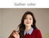 Elegant Knit Cardigan with Shirt Collar - Fashionable Two-Piece Style for Spring & Autumn 2026