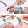 1PC Universal Faucet Water Connector - Splash Proof Kitchen Showerhead with Rotary Filter