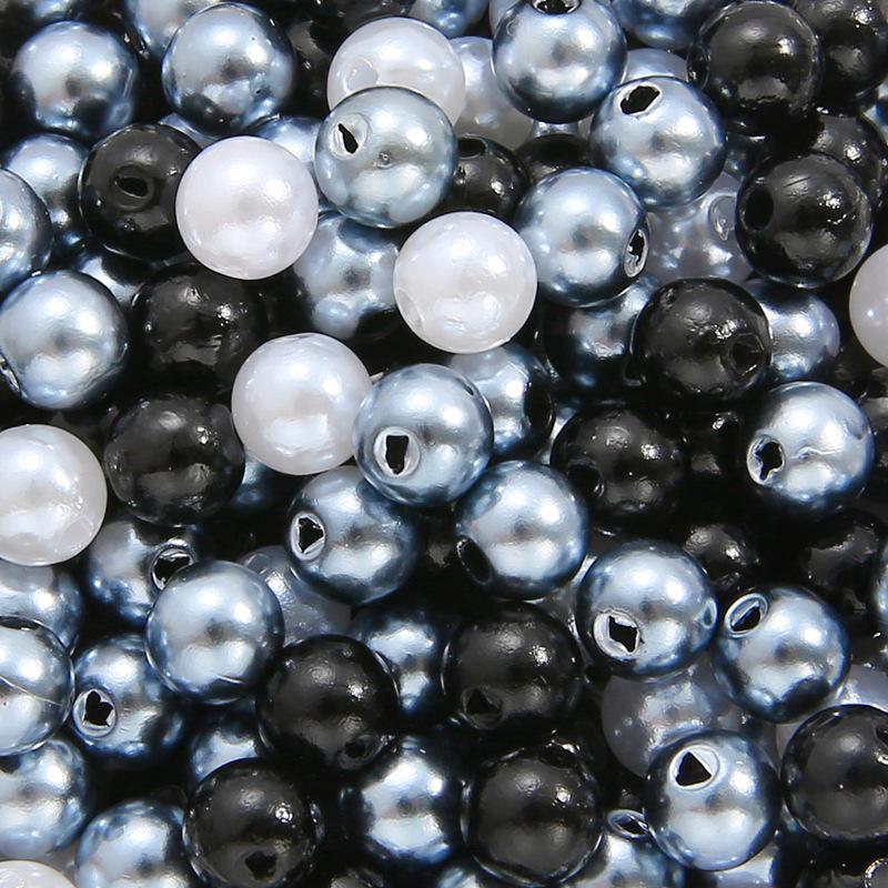 

Colorful Imitation Pearl Beads for DIY Crafting and Decorations Approx. 100 pcs/pack