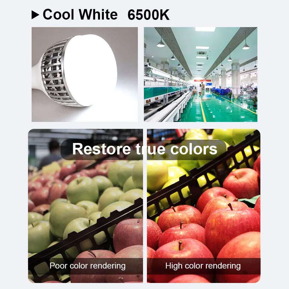 LED E27 High Power Bulb Light 150W 100W 80W 50W 30W AC220V 230 240V Spotlight Lampada LED Bombillas Lamp