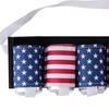 4th of July Patriotic Beverage Beer Belt Unisex Sodar Can Holster Beer Drink Bottle Belt Holder for Memorial Day Independence Day Holiday Outdoor