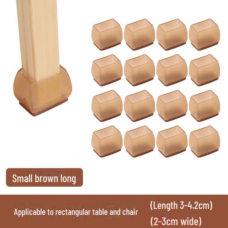 Silent Silicone Anti-Slip Table & Chair Leg Protectors - Durable, Wear-Resistant Covers