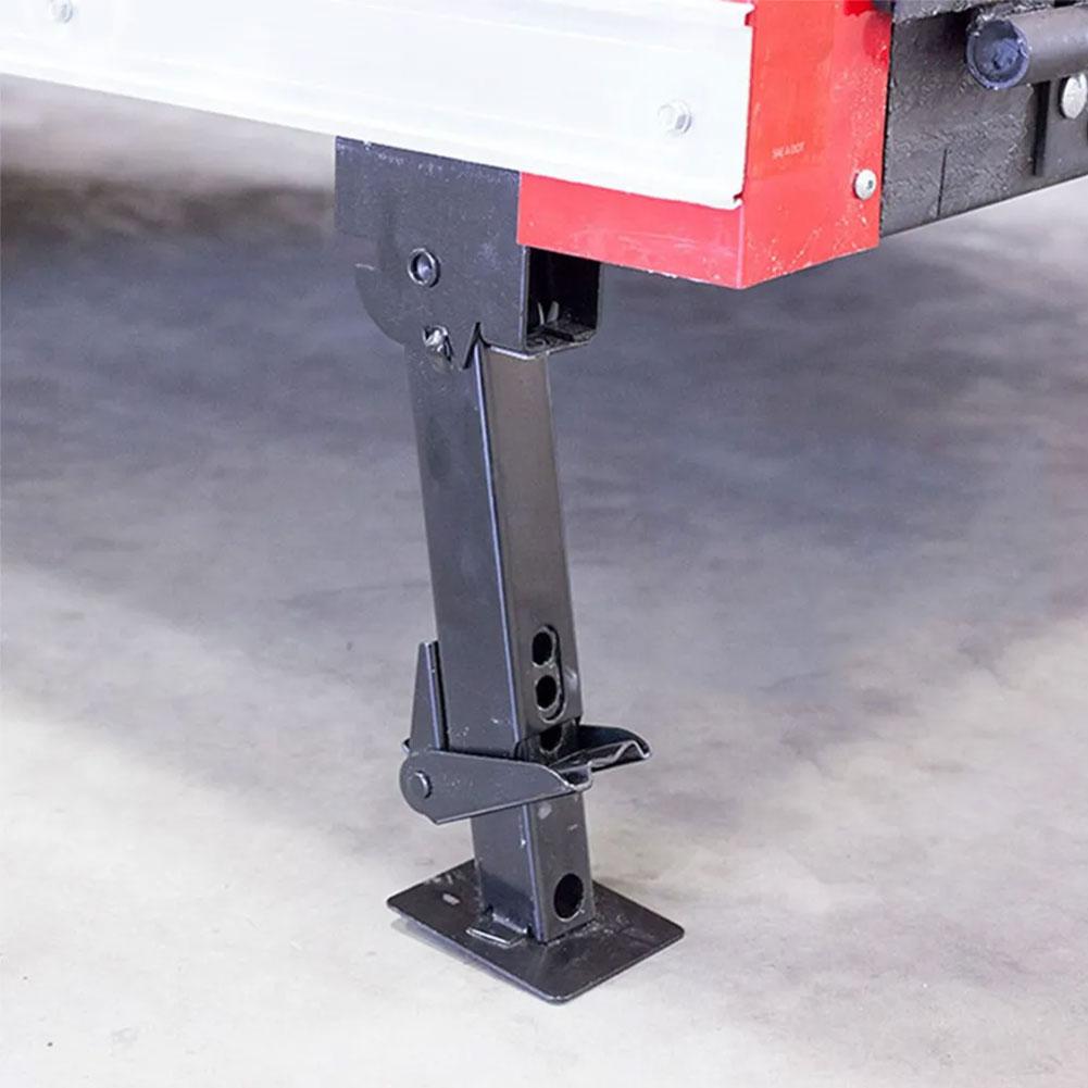 Trailer Stabilizer Jacks Adjustable Stabilizer Jack 650lbs Lifting Capacity Telescoping Swing Down Outriggers 2 Color