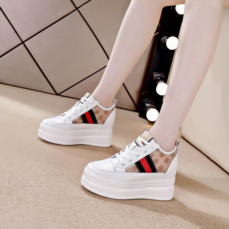 

Trend will increase in height on Sundays, new breathable mesh shoes, casual platform muffins and flat women s shoes. 34