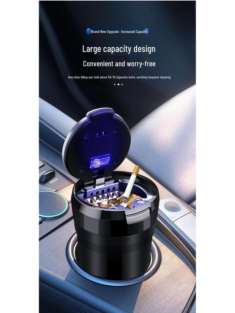 Citroën Compatible Car Ashtray for Sega, Elysee, C5, Fukang, Picasso, C6, Tianyi, Versailles, and C5X Models