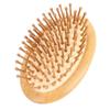 Wooden Massage Comb No Handle Scalp Care Styling Comb for Straight Curl HairComb