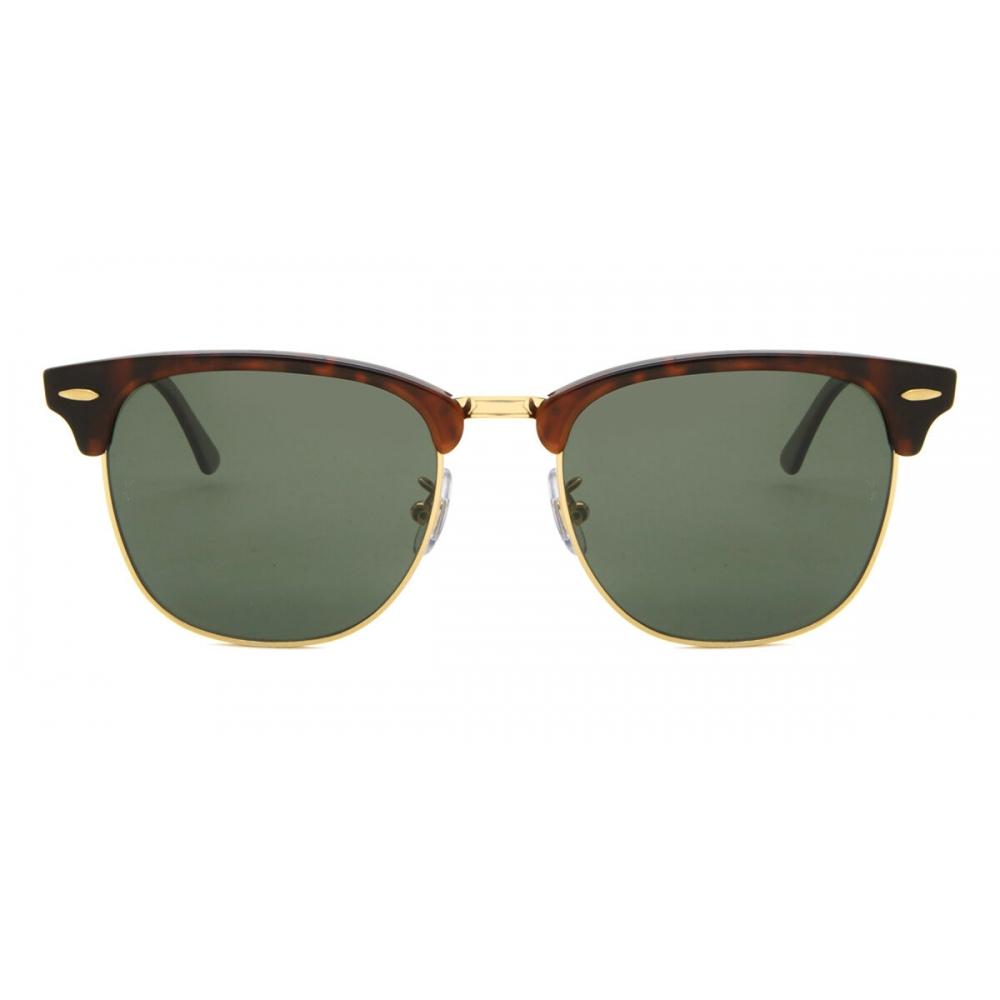 

Солнцезащитные очки унисекс Rb3016f Clubmaster Asian Fit 990 58 Red Havana/55