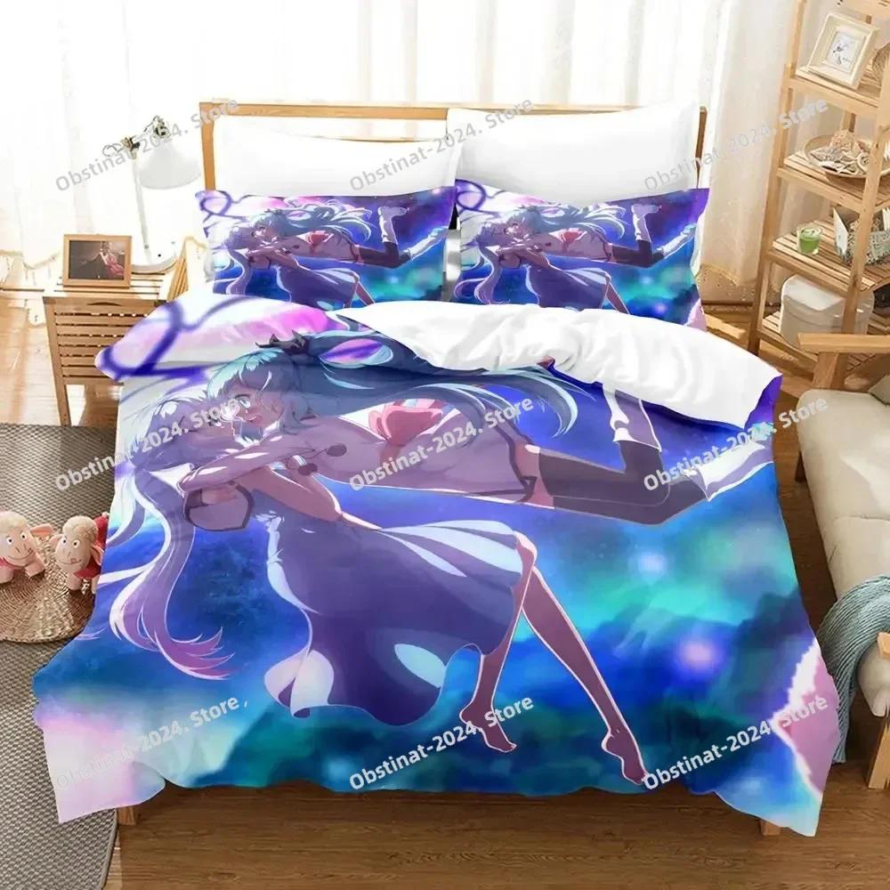 Anime Sora No Method Celestial Method Bedding Set Printed With Pillowcase Duvet Cover Soft Single Double Queen Super King Size