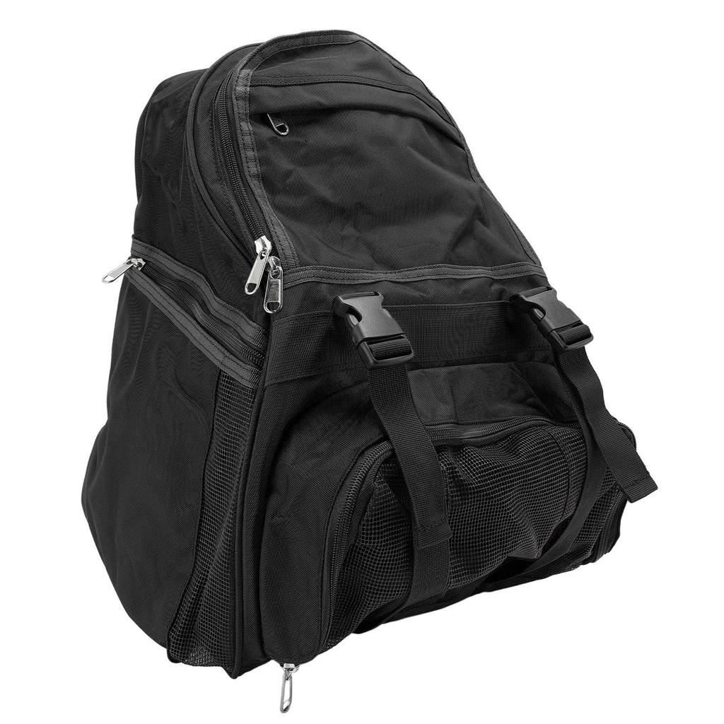 Large Capacity Backpack Oxford Cloth Sports Equipment Tool Bag for Football Basketball Clothing Towel Blue