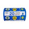 Tidyz Ultimate Jumbo Plastic Roll Rubble Sacks (Pack of 20)