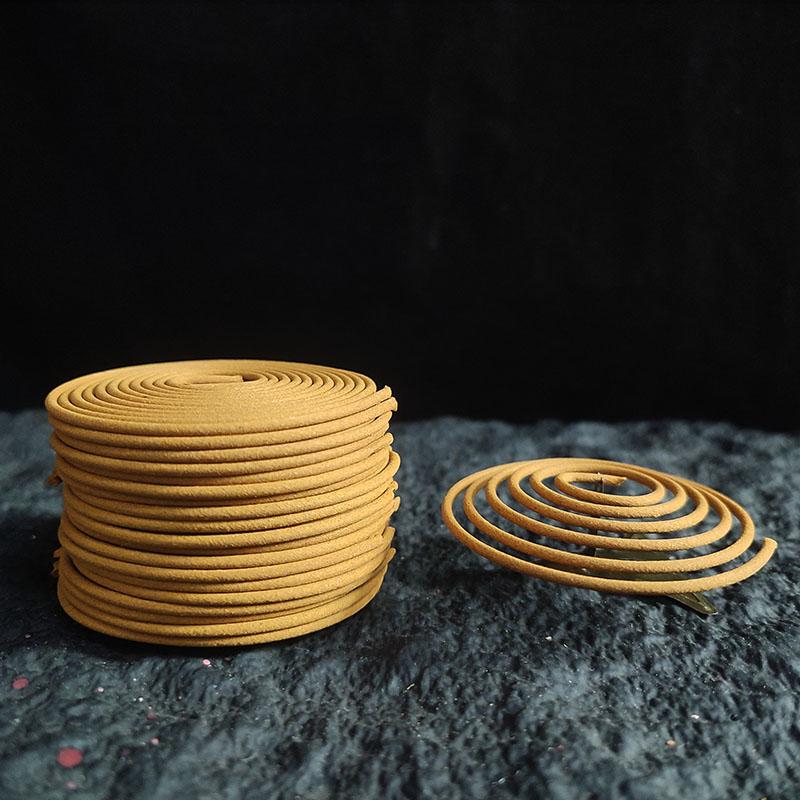 40pcs Natrual Lavender Fragrance Incense Sticks , Spiral Shape Jasmine 3-4 Hours Burning Time for Home Scents Coil Incense