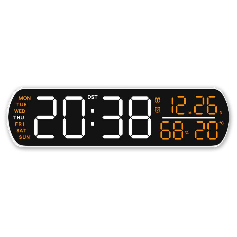 Multifunctional LED Digital Clock - Desktop & Wall Alarm Clock for Living Room 6671
