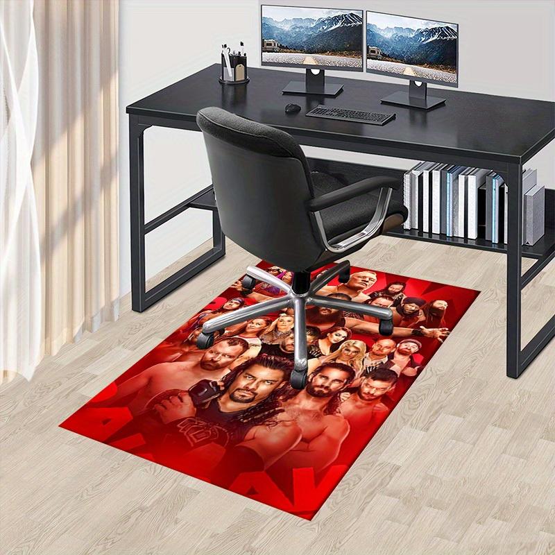 

Wrestling, Superstars, Championship Office Carpet Soft Polyester Entrance Carpet Washable Non slip M 60cm by 90cm
