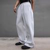 Couple Set Y2K Baggy Joggers Oversized Streetwear Pants Men Women Pure Color Cargo Pants for Running Workout