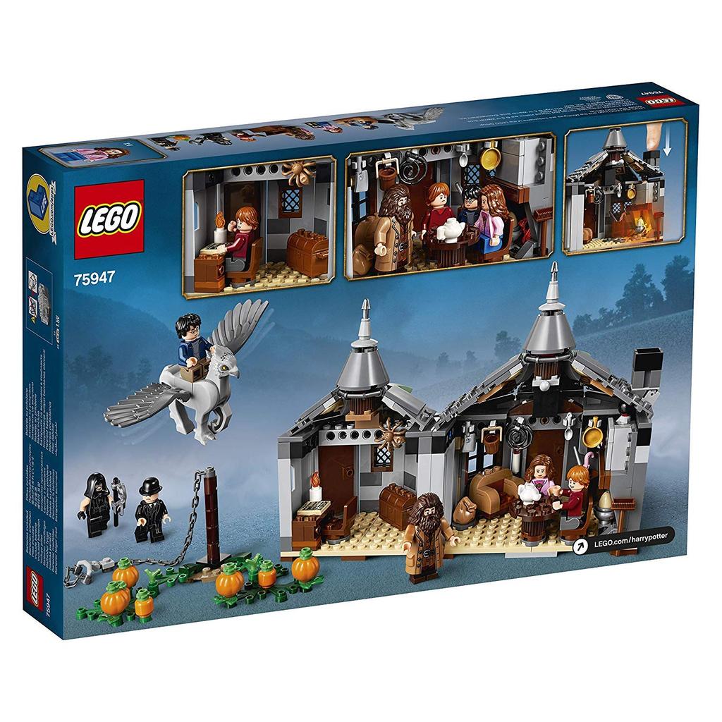 LEGO Harry Potter Hagrid's Hut Buckbeak Rescue 75947 Building Blocks Toy for Boys