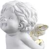 Cherub Skulptur Baby Engel Statue, Modern, mit Flügeln Amor Figur Kleiner Engel Dekoration für Indoor Garten Heimdeko
