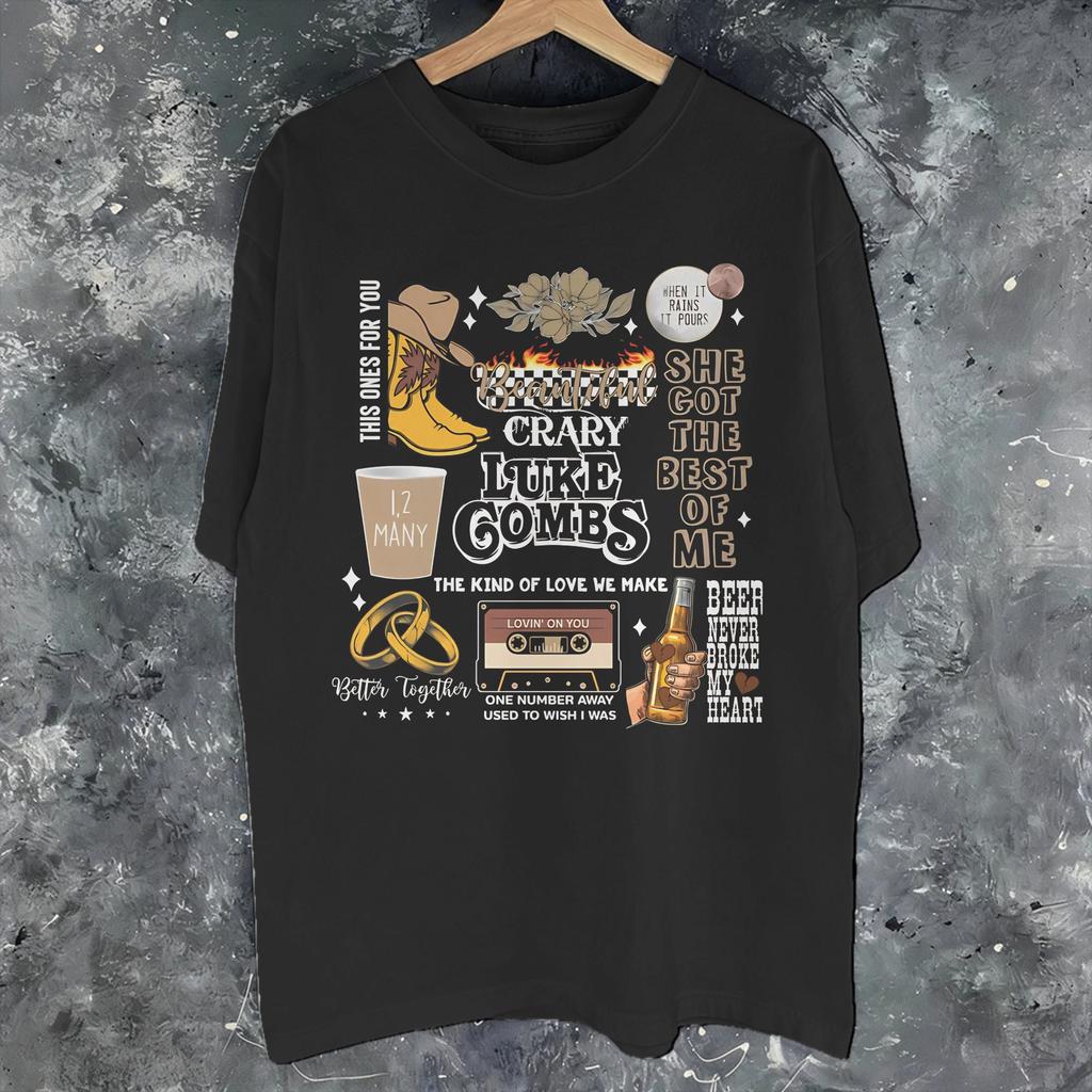 Unisex Unisex New Arrival Lukes Combs The Way I Am 2026 T Shirt Tee Pure Cotton Tshirts Clothes