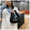 Women'S Pleated Handbag, Casual Underarm Dumpling Bag, Fashionable And Versatile Shopping Shoulder Bag