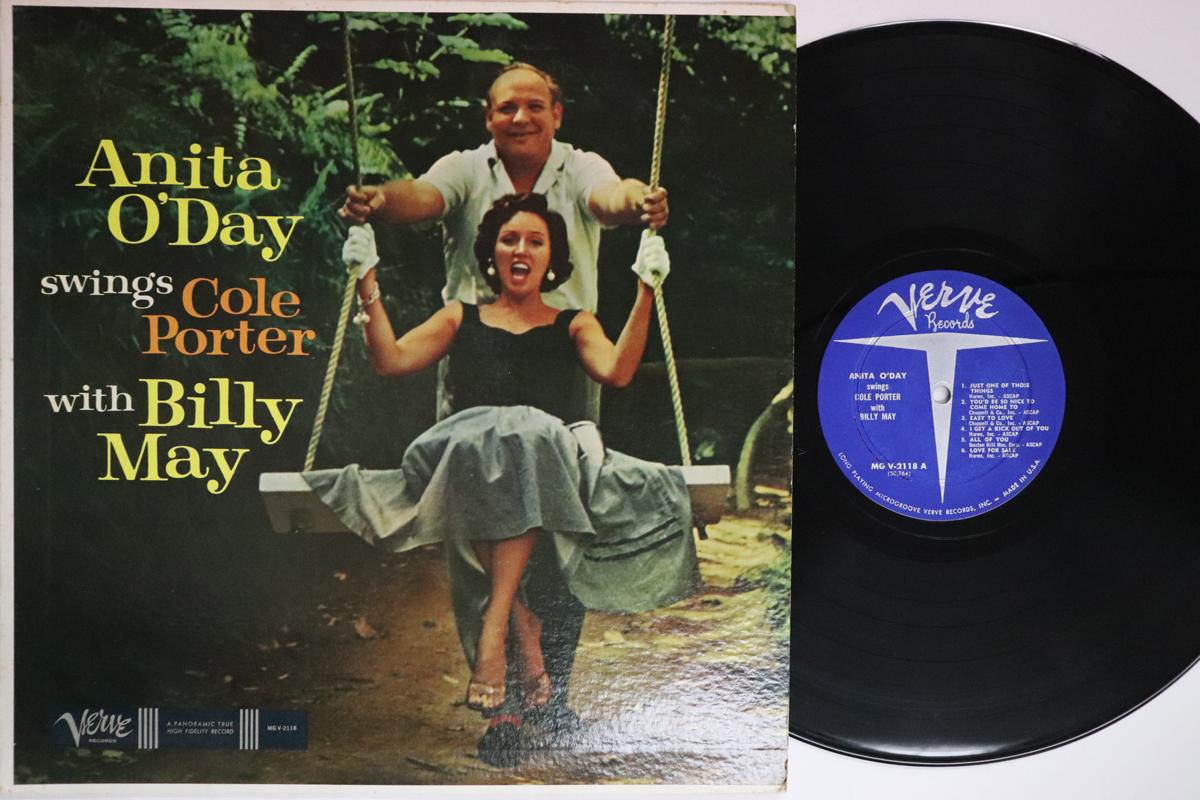 

LP Record ANITA ODAY BILLY MAY Swings Cole Porter MGV2118 VERVE 1959 US Jazz Used
