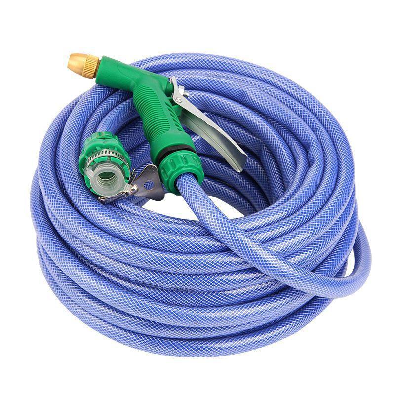 

High-Pressure Car Wash Water Gun: Adjustable, Freeze-Proof, Explosion-Proof Soft Hose for Garden and Straight Spray.