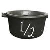 Mini Black Cauldron Halloween Witch Cauldron Pot Bucket Multi-purpose Small Candy Bowl
