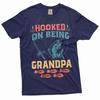 Men's Grandpa Shirt Grandpa Fishing Shirt Fishing Custom Shirts Customizable Tee
