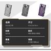Titanium Survival Whistle EDC Tool Double Tube High Decibel Outdoor Emergency Signal Camping Hiking