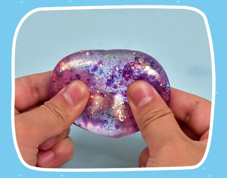 Maltose Cute Colorful Aurora Love Squeezing and Venting Toy Slow Rebound Stress Relieving Toy Adult Gift