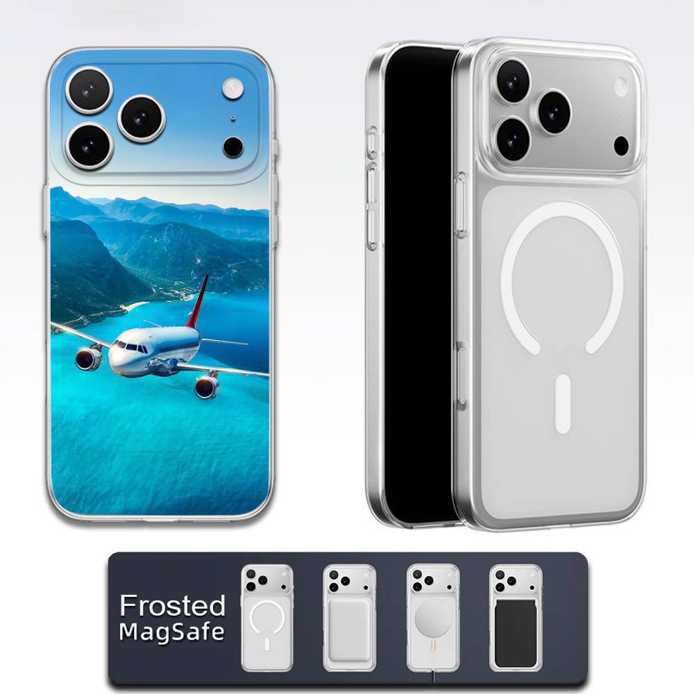 

Airplane Aircraft Airliner Plane Phone Case For iPhone 17,16,15,14,13,12,11,Pro,Max,Plus,E,Air,Mini Magsafe Transparent iPhone15pro