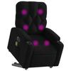 VidaXL Electric Massage Recliner, Relaxation Chair with Adjustable Backrest and Footrest, Seat of 3204748