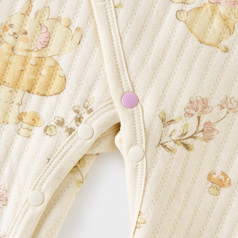 TONGTAI Baby Pure Cotton Warm Romper Sleepwear 90cm