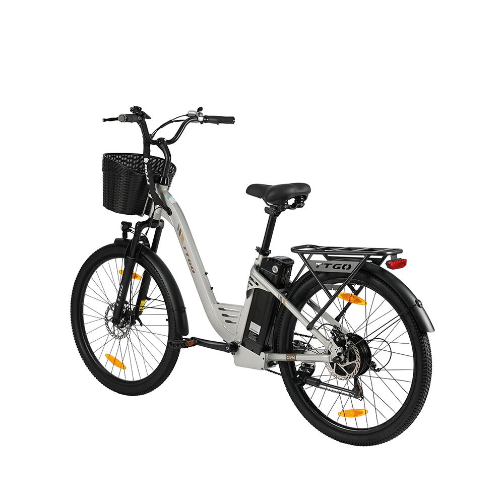 TTGO C2 PRO Commuter Electric Bike,36V 18Ah Battery, Shimano 7-Speed