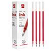 Deli 6916 Gel Pen Refills: Black, Red, Blue, 0.5mm Bullet Tip