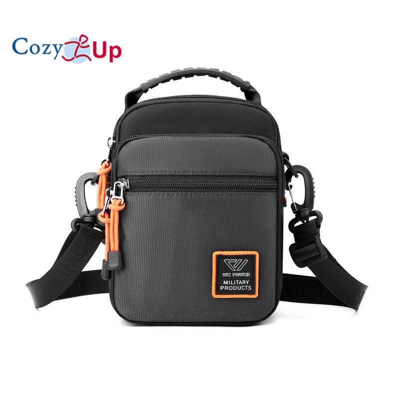 Cozy Up pánská outdoorová crossbody taška, sportovní a volnočasová taška přes rameno, multifunkční taška přes pas