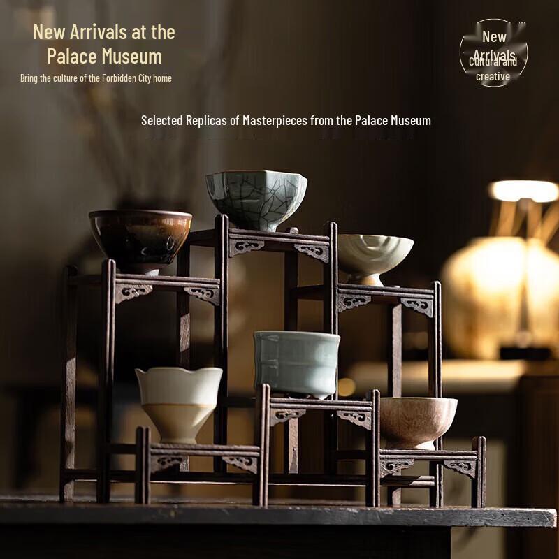 Forbidden City Collection Ceramic Teacup Gift Box