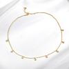 Smyoue Certified Bubble 8 Stone 100% Real Moissanite Necklace Pendant Classic Women's Neck Chain Silver 925 Plated 18K