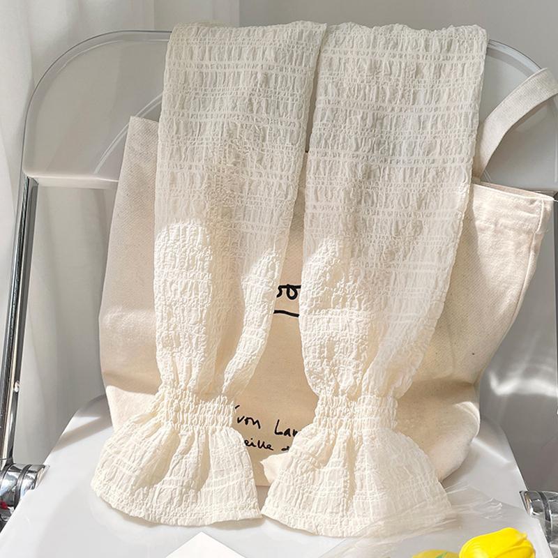 Summer Ice Silk Sunscreen Sleeve Loose Ice Sleeve Breathable Horn Sleeve
