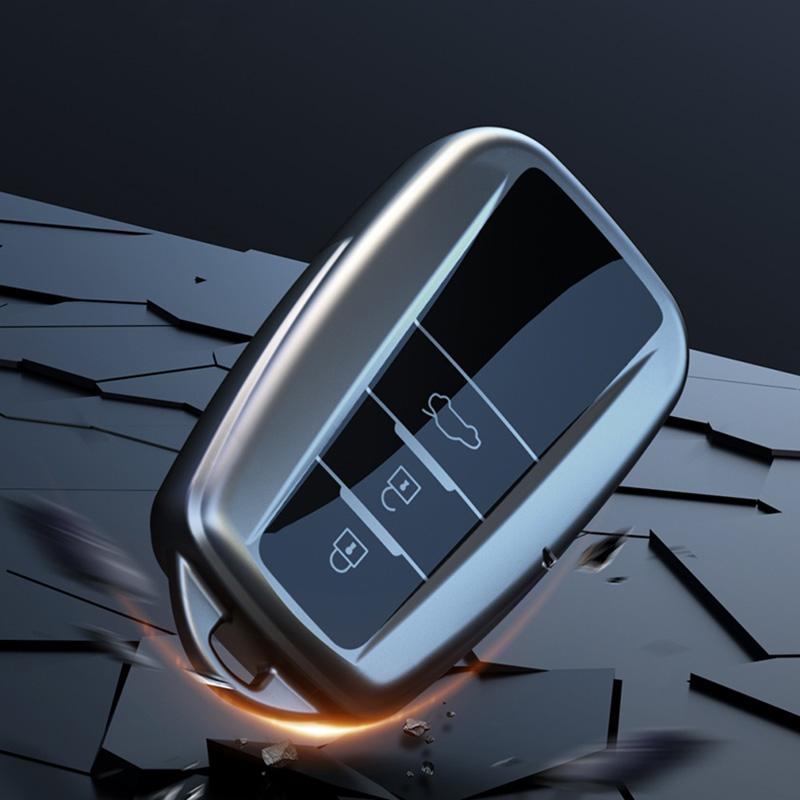 New Car Key Cover For Toyota Corolla Rav4 Camry 70 CHR Prado 150 Highlander Key Case Holder Accessories Fob 2 3 Buttons