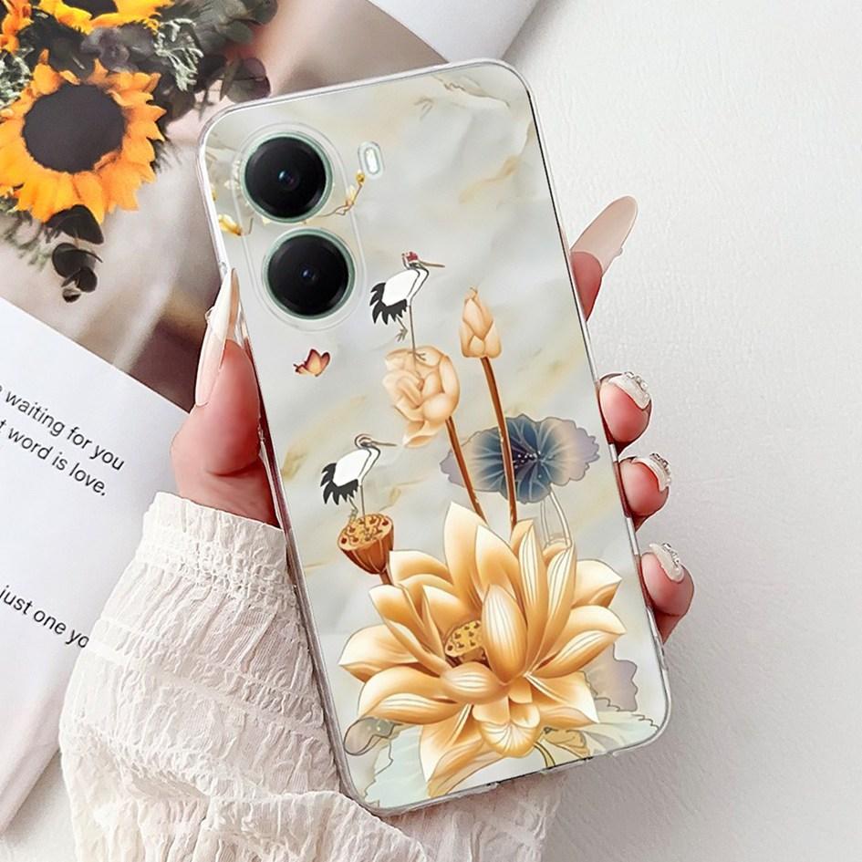 For Xiaomi Poco X7 Pro Case 2025 New Fashion Flower Soft Silicone Cover For Coque Xiomi Xiaomi Poco X7 pro PocoX7 X 7 Phone Case