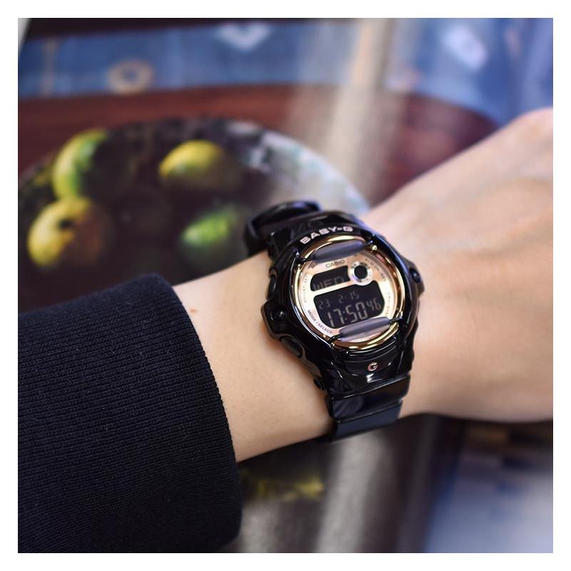 

CASIO BABY-G Quartz resin strap women s watch brown dial BG-169UG-1 золотой