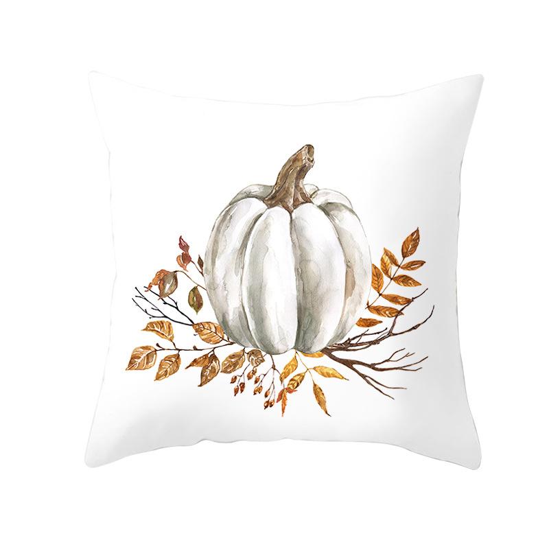 New Thanksgiving Pillow Cover Thanksgiving Harvest Pumpkin Home Cushion Cover