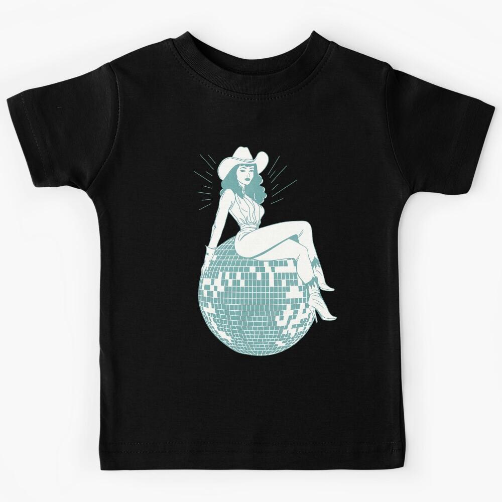 Disco cowgirl Kids T-Shirt 150