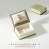 Flip Cover Book Shaped Jewelry Display Box Earrings Ring Necklace Pendant Jewelry Organizer Portable Travel Jewelry Holder